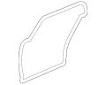Seal-Door (Jaguar OEM) C2C28077OEM