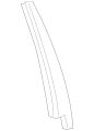 Moulding-Door (Jaguar OEM) C2C28153OEM
