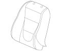 Cover-Squab (Jaguar OEM) C2C30299AMROEM