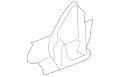 Cover-Mechanism (Jaguar OEM) C2C31459ADXOEM