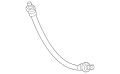 Hose (Jaguar OEM) C2C33819OEM