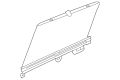 Sunblind-Glass (Jaguar OEM) C2C34376OEM