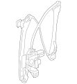 Regulator-Window (Jaguar OEM) C2C35651OEM