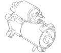 Motor-Starter (Jaguar OEM) C2C37198OEM