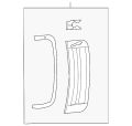 Finisher-Vent (Jaguar OEM) C2C39340XXXOEM