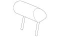 Headrest (Jaguar OEM) C2C40392APHOEM