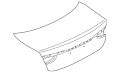 Panel-Trunk Lid (Jaguar OEM) C2C41731OEM