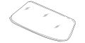 Glass-Backlight (Jaguar OEM) C2C4372OEM