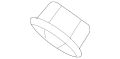 Nut-Flange (Jaguar OEM) C2C8870OEM