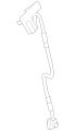 Hose (Jaguar OEM) C2C8906OEM