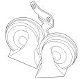 Horn (Jaguar OEM) C2C9804OEM