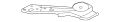 Brace (Jaguar OEM) C2D10280OEM