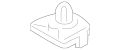 Retainer-Headlin (Jaguar OEM) C2D15297PVJOEM