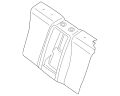 Cover-Squab (Jaguar OEM) C2D15465CJBOEM