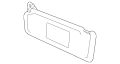 Sunvisor (Jaguar OEM) C2D18345AMNOEM