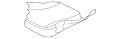 Cover-Cushion (Jaguar OEM) C2D18648YNBOEM