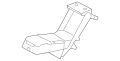 Armrest-Squab (Jaguar OEM) C2D19441YEXOEM