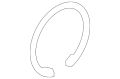 Circlip (Jaguar OEM) C2D21491OEM