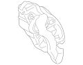 Housing-Caliper (Jaguar OEM) C2D23147OEM