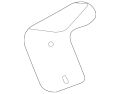 Heatshield (Jaguar OEM) C2D25619OEM