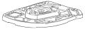 Tray-Toolcase (Jaguar OEM) C2D27318OEM