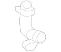 Hose-Heater (Jaguar OEM) C2D30820OEM