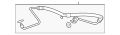 Hose-Power Steer (Jaguar OEM) C2D38623OEM