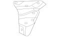 Bracket-Fendr/Bu (Jaguar OEM) C2D39468OEM