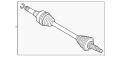 Halfshaft C2D42131OEM