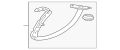 Hinge-Trunk Lid (Jaguar OEM) C2D42535OEM