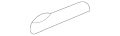 Backcover-Mirror (Jaguar OEM) C2D47242OEM