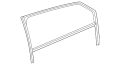 Channel-Glass (Jaguar OEM) C2D48943OEM
