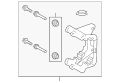 Bracket-Anchor (Jaguar OEM) C2D49905OEM