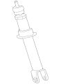 Damper-Suspensio (Jaguar OEM) C2D49988OEM