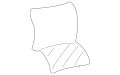 Cover-Cushion (Jaguar OEM) C2N2397LEGOEM