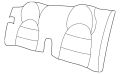 Squab (Jaguar OEM) (Jaguar OEM) C2N2531RFCOEM