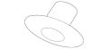 Nut (Jaguar OEM) C2P10736OEM