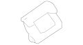 Clip (Jaguar OEM) C2P10832OEM