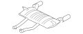 Silencer-Exhaust (Jaguar OEM) C2P13180OEM