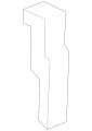 Seal-Radiator (Jaguar OEM) C2P13487OEM