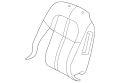Cover-Squab (Jaguar OEM) C2P16615RGNOEM