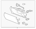 Bin-Glovebox Doo (Jaguar OEM) C2P16745AMSOEM