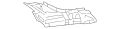 Panel-Trunk Trou (Jaguar OEM) C2P17622OEM