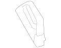 Jaguar Guide-Seatbelt C2P19766JMNOEM