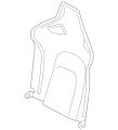 Backcover-Squab (Jaguar OEM) C2P21344LEGOEM