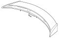 Spoiler (Jaguar OEM) C2P22252NEROEM