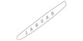 Badge-Name (Jaguar OEM) C2P23454PECOEM