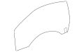 Glass-Door (Jaguar OEM) C2P24335OEM