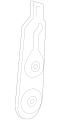 Bracket-Support (Jaguar OEM) C2P24849OEM