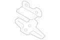 Bracket-Reinforc (Jaguar OEM) C2P26120OEM